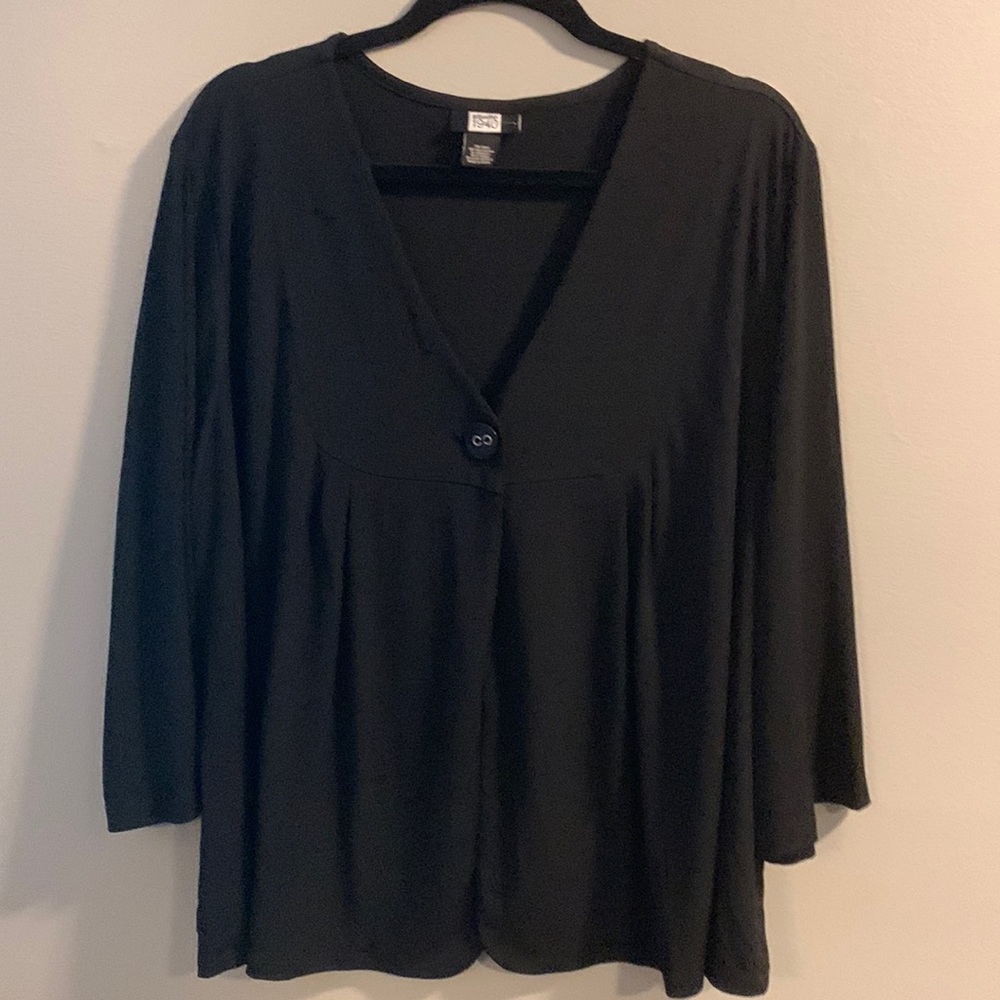studio 1940 Jacket. Black size 26/28W. Polyester blend